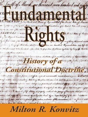 cover image of Fundamental Rights